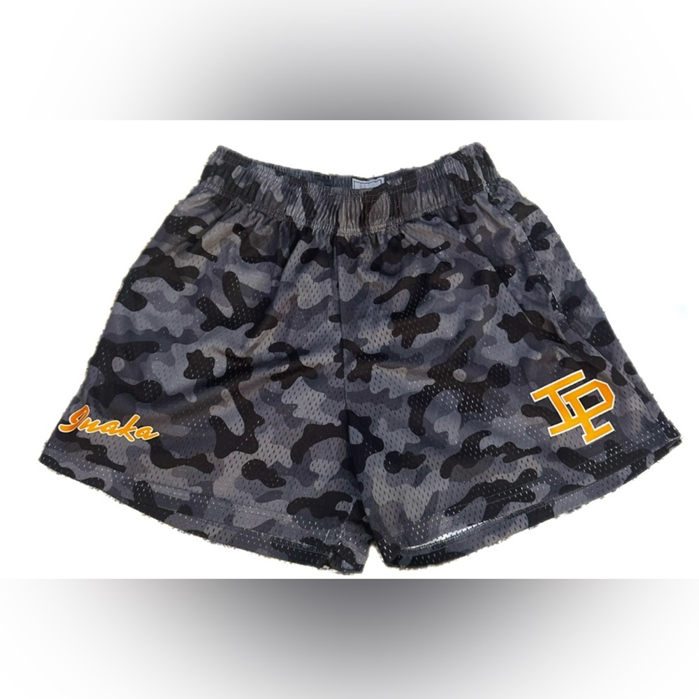 Inaka Power Black Camo Mesh Shorts